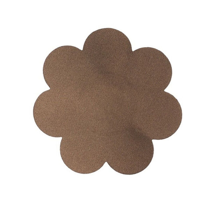 BYE-BRA - KÖRPERKLEBEBAND 5 M X 6.5 CM + 3 PAAR NIPPLE COVER BRAUN