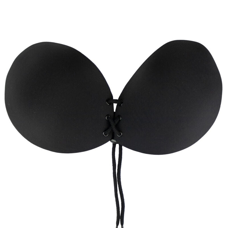 BYE-BRA - BRUSTKLEBER VERFLOCHTENE SCHWARZE SCHALE A