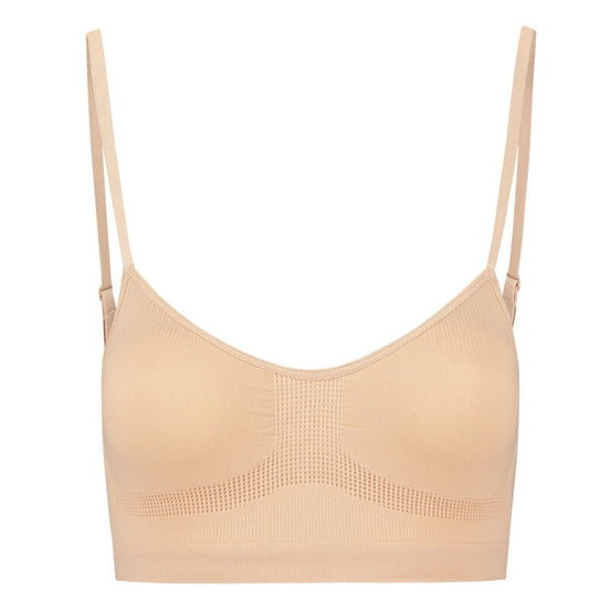 BYE-BRA - MEDIUM CONTROL BRA SEAMLESS BLACK SIZE XL
