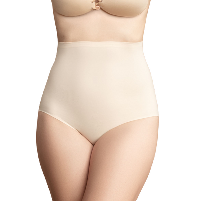 BYE-BRA - PANTIES HIGH MIT FÜLLUNG NALGAS GRÖSSE S