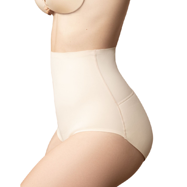 BYE-BRA - PANTIES HIGH MIT FÜLLUNG NALGAS GRÖSSE S