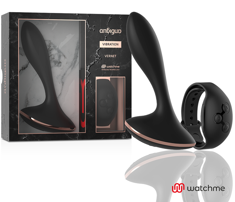 ANBIGUO - WATCHME REMOTE CONTROL Sensory Device ANAL PLUG VERNET