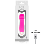 DOLCE VITA - RECHARGEABLE Sensory Device THREE PINK 7 GESCHWINDIGKEITEN