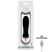 DOLCE VITA - RECHARGEABLE Sensory Device FIVE BLACK 7 SPEEDS