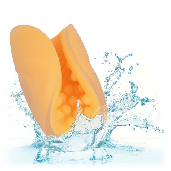 CALEXOTICS - MASTURBATOR MIT NOPPEN IN ORANGE