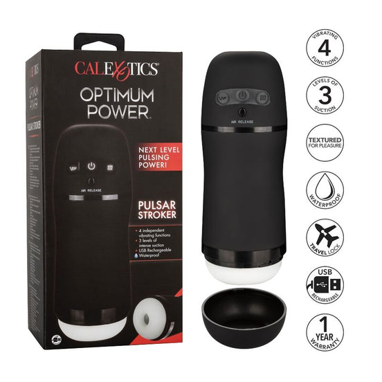 CALEXOTICS - OPTIMUM POWER VIBRIERENDER SAUG-MASTURBATOR