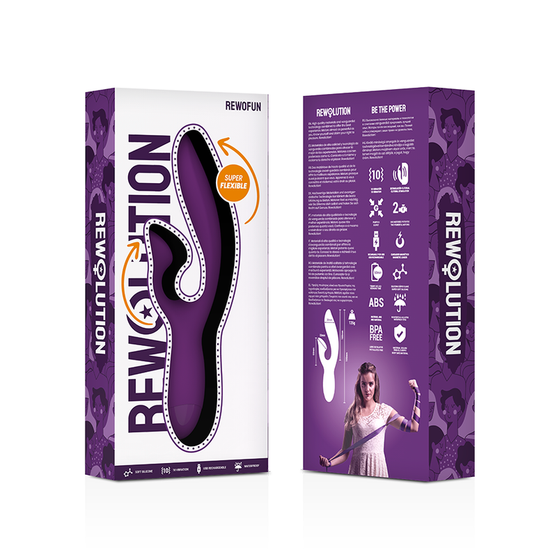 REWOLUTION - REWOFUN FLEXIBLE Sensory Device WITH RABBIT