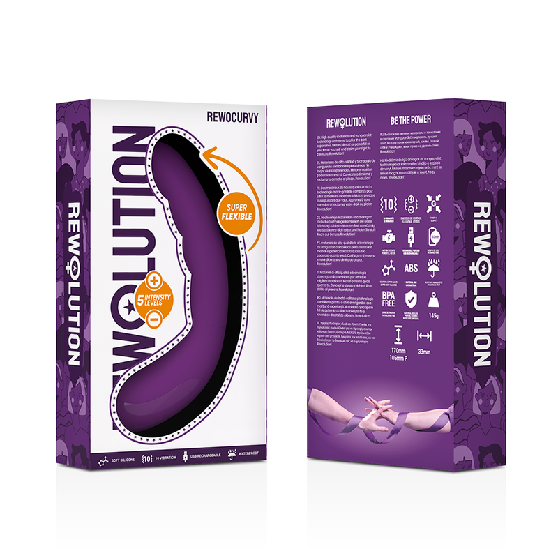 REWOLUTION - REWOCURVY WIEDERAUFLADBARES FLEXIBLES Sensorgerät