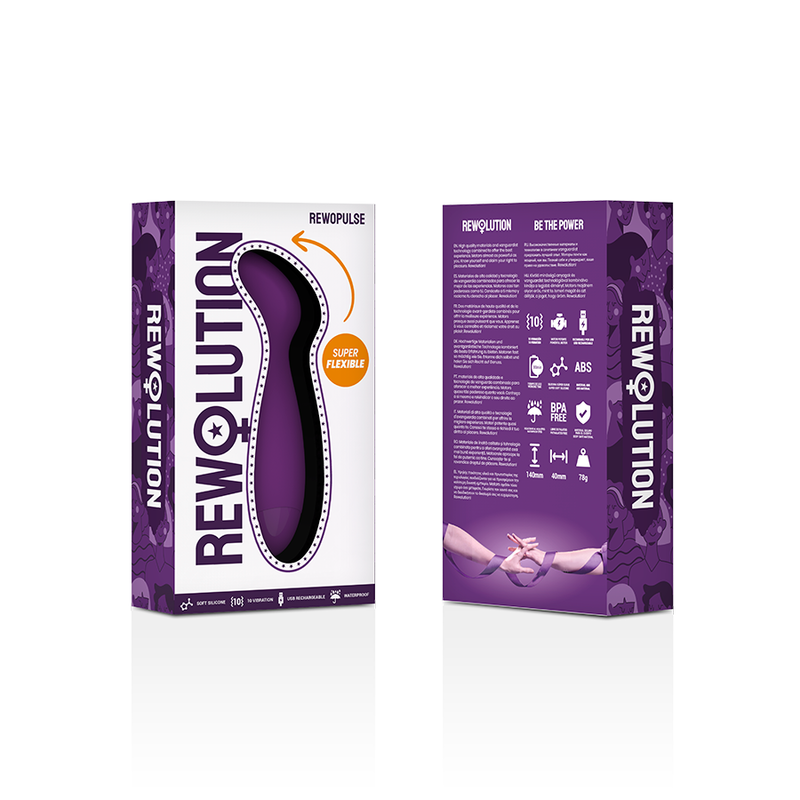 REWOLUTION - REWOPULSE FLEXIBLE Sensorisches Gerät G-Punkt-STIMULATOR
