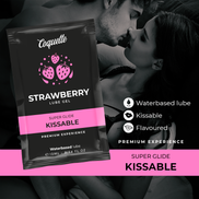 COQUETTE CHIC DESIRE - ERDBEER GLEITMITTEL AUF WASSERBASIS KÜSSBAR POCKET 10 ML