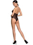 PASSION - DAMEN BODYSTRUMPF BS088 SCHWARZ EINHEITSGRÖSSE