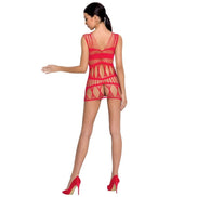 PASSION - WOMAN BS089 ROTER BODYSTOCkING EINHEITSGRÖSSE