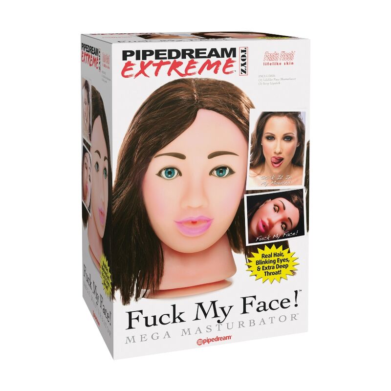 EXTREME TOYZ - FUCK ME MEGA-MASTURBATOR BRAUNES GESICHT