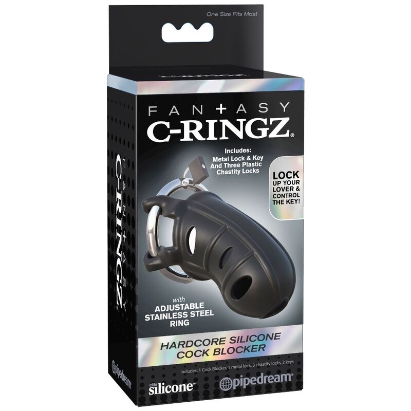 FANTASY C-RINGZ - EXTREMER SILIKON-PENISBLOCKER