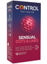 CONTROL - SENSUAL DOTS & LINES POINTS AND STRETCH MARKS 12 UNITS