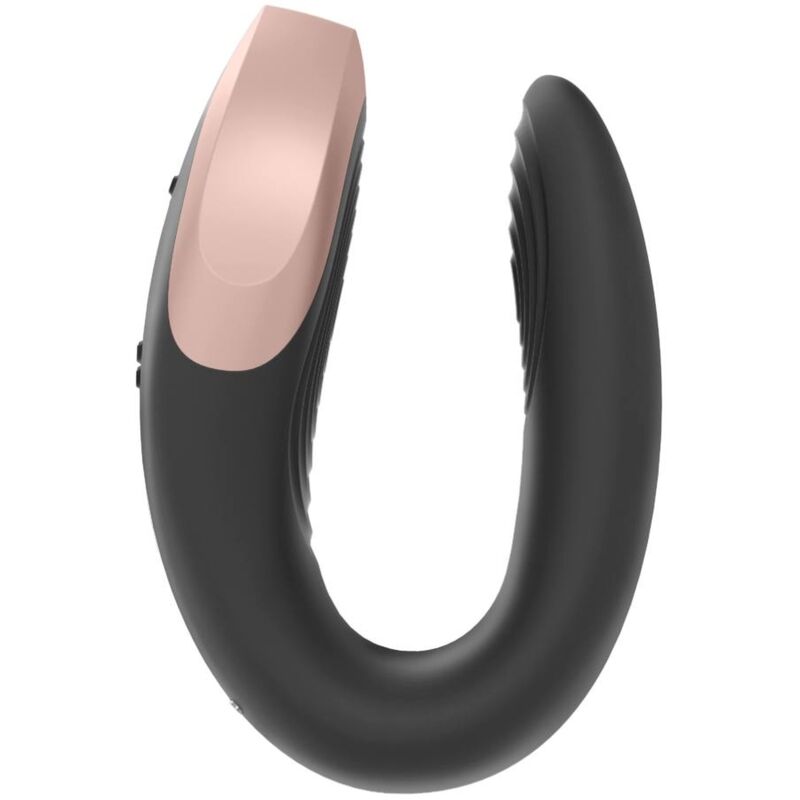 SATISFYER - DOUBLE LOVE LUXURY PARTNER Sensory Device BLACK