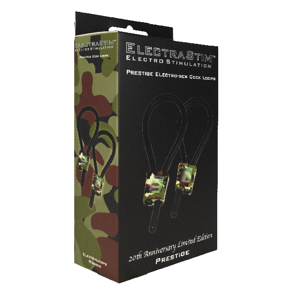 ELECTRASTIM - PRESTIGE ELECTRALOOPS ADJUSTABLE Intimate Wellness RingS CAMOUFLAGE
