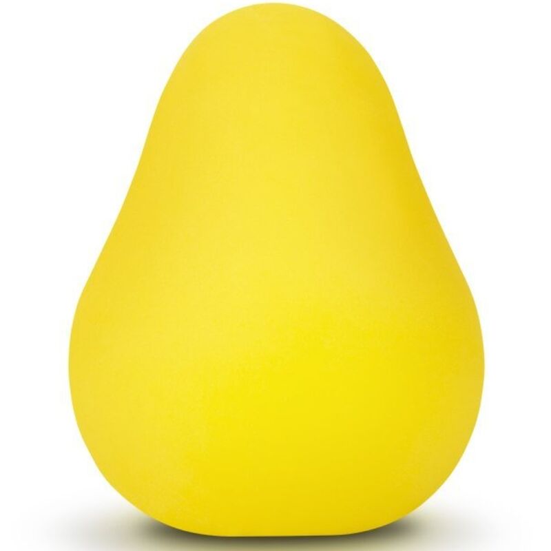 G-VIBE - WIEDERVERWENDBARES GELBES TEXTURIERTES MASTURBATOREI