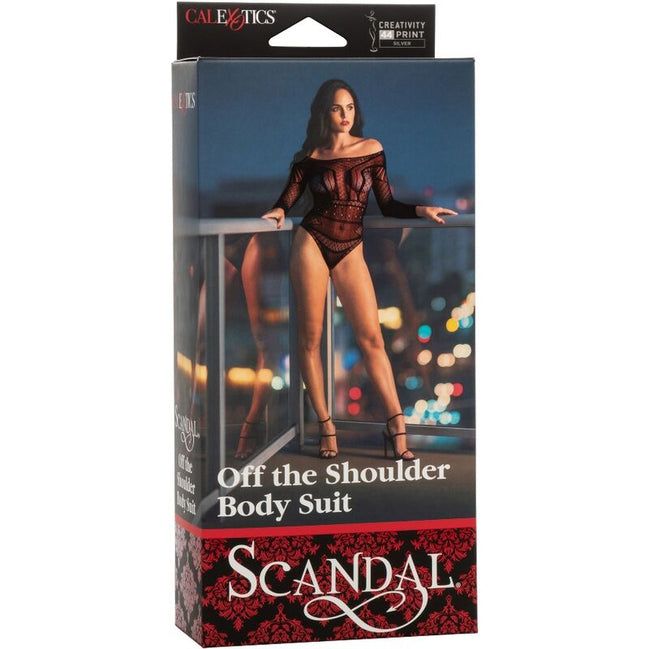 CALEXOTICS - SCANDAL SCHULTER BODY SUIT EINHEITSGRÖSSE