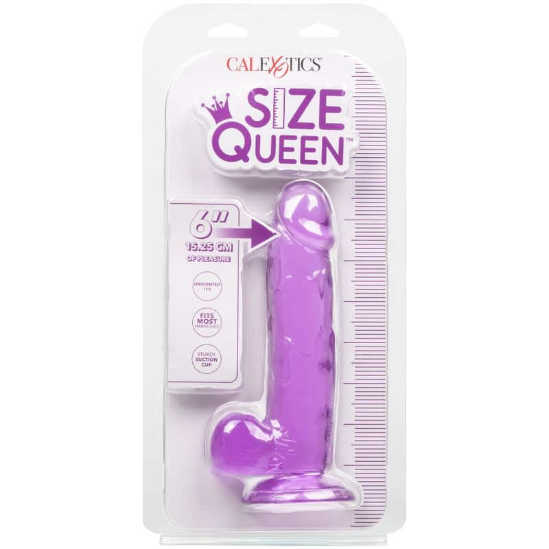 CALEXOTICS - SIZE QUEEN Wellness-Gerät LILA 15,3 CM