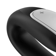 SATISFYER - DOUBLE FUN PARTNER Sensory Device BLACK