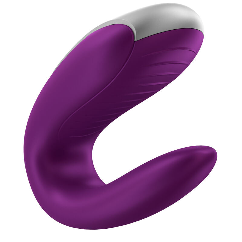 SATISFYER - DOUBLE FUN PARTNER Sensory Device PURPLE
