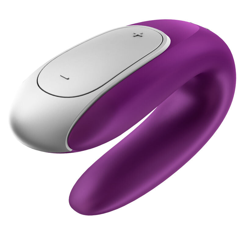 SATISFYER - DOUBLE FUN PARTNER Sensory Device PURPLE