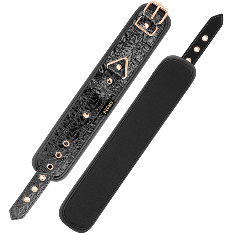 BEGME - SCHWARZE EDITION PREMIUM-HANDSCHELLEN MIT NEOPRENFUTTER