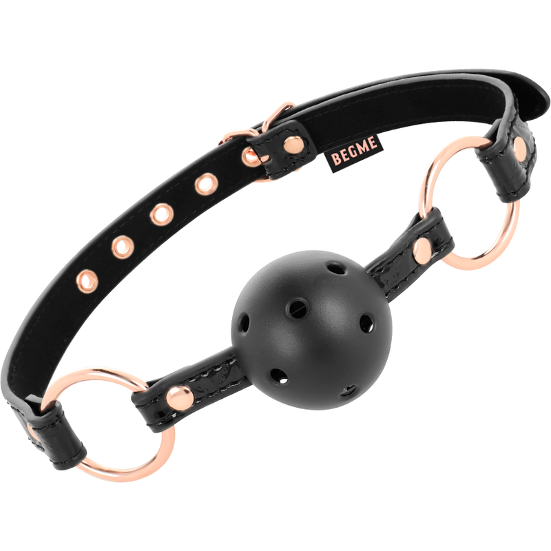 BEGME - BLACK EDITION KNEBEL LEDERIMITAT