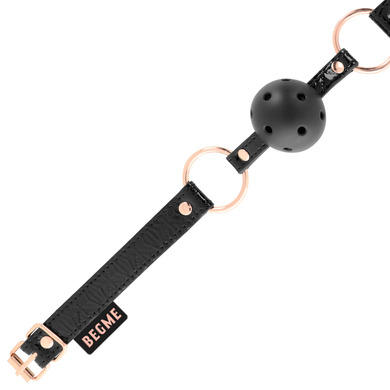 BEGME - BLACK EDITION KNEBEL LEDERIMITAT