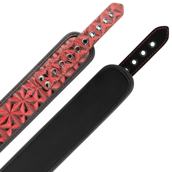 BEGME - RED EDITION HALSBAND MIT BRUSTWARZENKLEMMEN MIT NEOPRENFUTTER