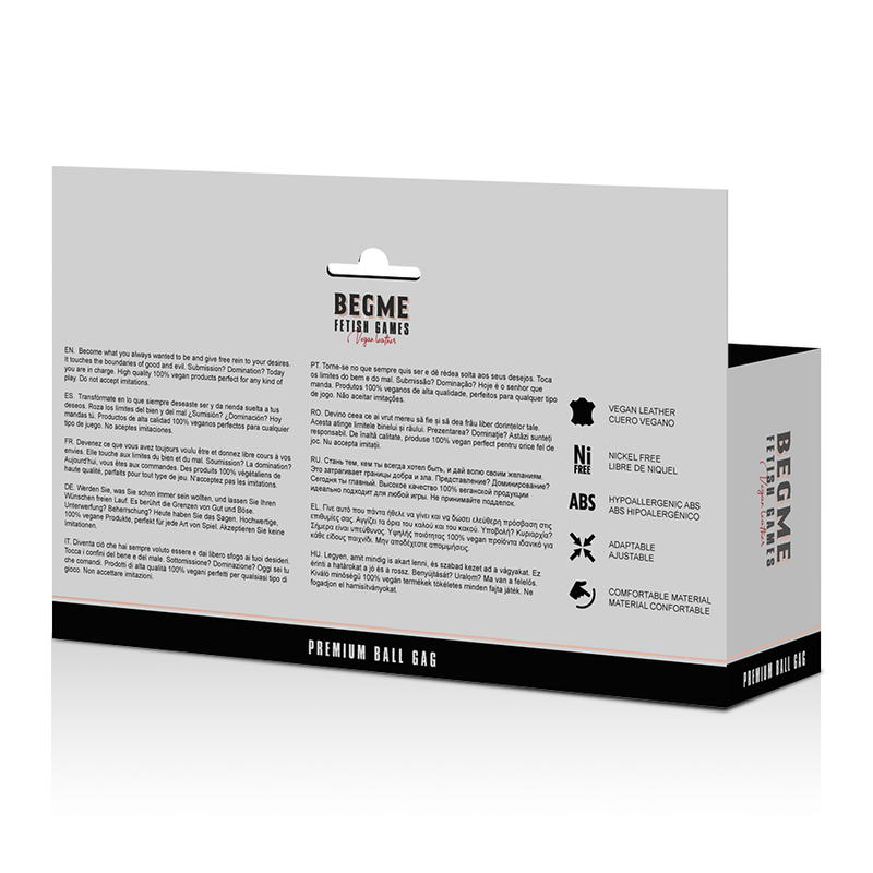 BEGME - RED EDITION VEGANES LEDER KIEFER