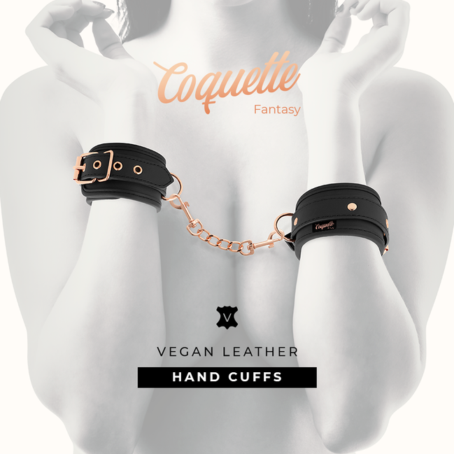 COQUETTE CHIC DESIRE - FANTASY VEGANE LEDERHANDSCHELLEN