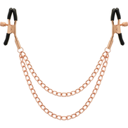 COQUETTE CHIC DESIRE - FANTASY METAL NIPPLE CLIPS WITH CHAIN