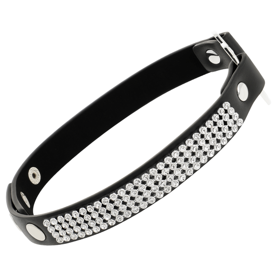 COQUETTE CHIC DESIRE - VEGANES LEDER-CHOKER MIT HERZ