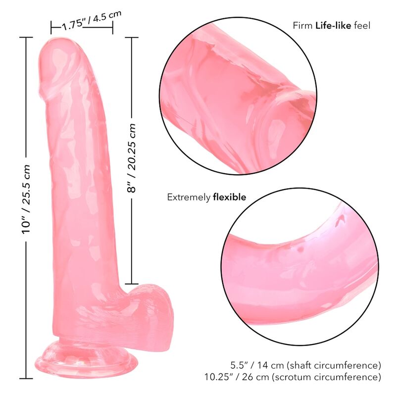 CALEXOTICS - SIZE QUEEN Wellness Device PINK 20.3 CM