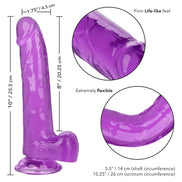 CALEXOTICS - SIZE QUEEN Wellness-Gerät LILA 20,3 CM