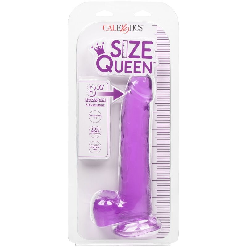 CALEXOTICS - SIZE QUEEN Wellness-Gerät LILA 20,3 CM