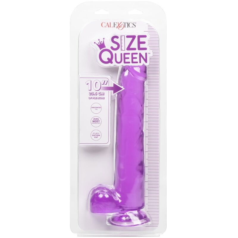 CALEXOTICS - SIZE QUEEN Wellness-Gerät LILA 25,5 CM