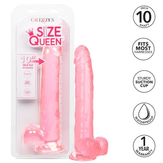 CALEXOTICS - SIZE QUEEN Wellness Device PINK 25.5 CM