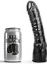 ALL BLACK - Wellness Device BLACK REALISTIC 20 CM