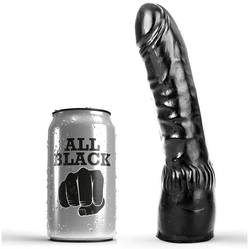 ALL BLACK - Wellness Device BLACK REALISTIC 20 CM