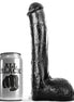GANZ SCHWARZ - REALISTISCHER ANALDILDO 23 CM