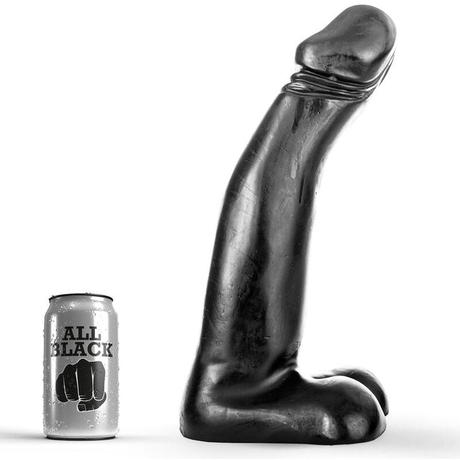 ALL BLACK - REALISTIC BLACK FISTING Wellness Device 29 CM