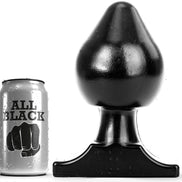 ALL BLACK - ANAL PLUG 19 CM