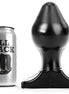 ALL BLACK - ANAL PLUG 16X8 CM