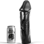 KOMPLETT SCHWARZ - PENIS 28 CM OHNE HODEN