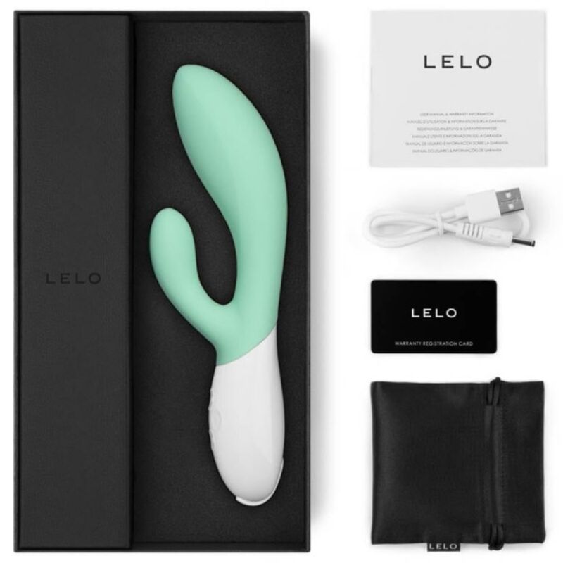 LELO - INA 3 GREEN RABBIT Sensorisches Gerät LUXURY SEAWEED