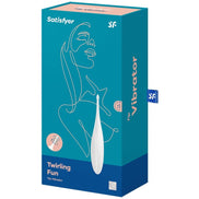 SATISFYER - TWIRLING FUN TIP Sensory Device WHITE