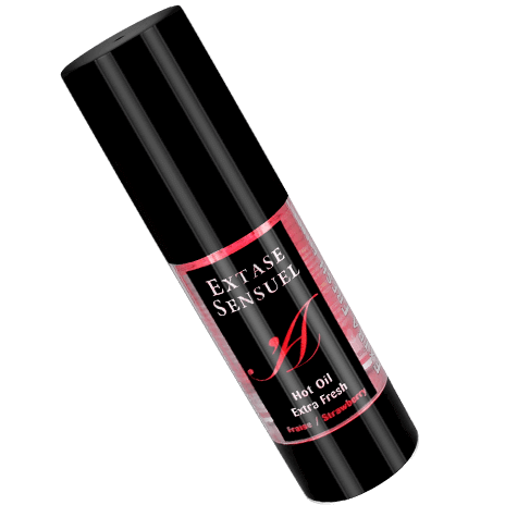 EXTASE SENSUAL – ERDBEER STIMULIERENDES ÖL HEAT TRIP 35 ML